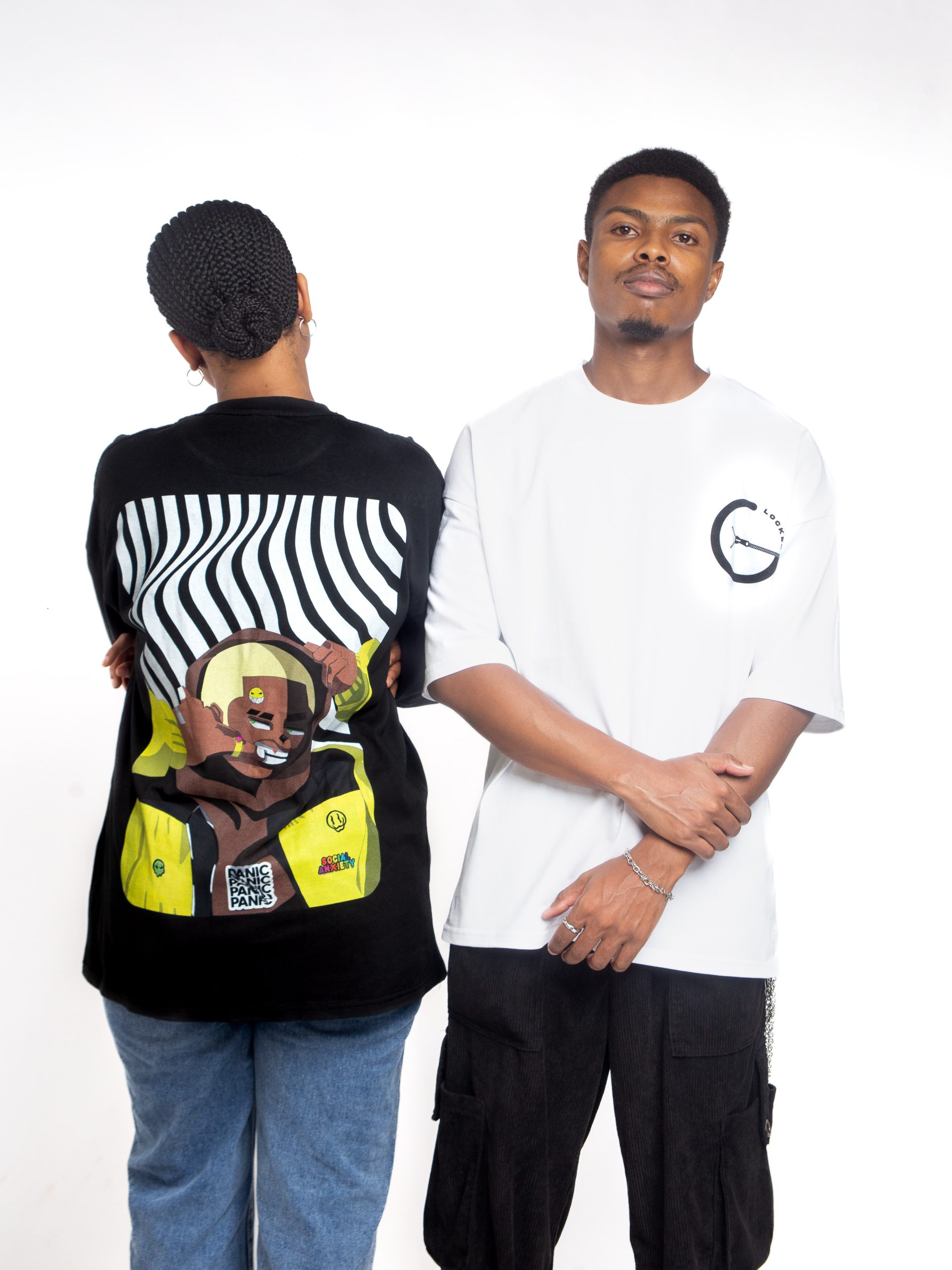 G Locker CC-SS1-_Social Anxiety T-Shirt front and back.