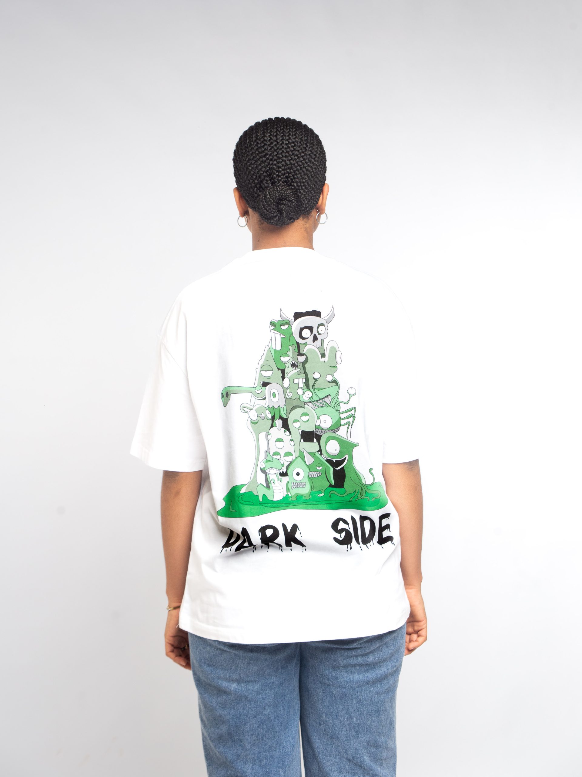 G Locker CC-SS1-_Dark Side - WHITE. Back image in white